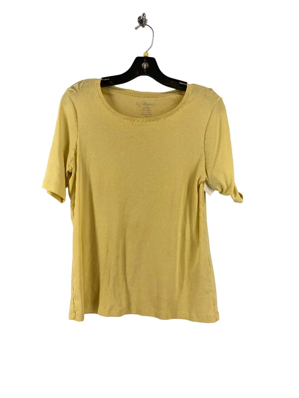 Luxury Temperament Top Short Sleeve By Chicos  Size: 1