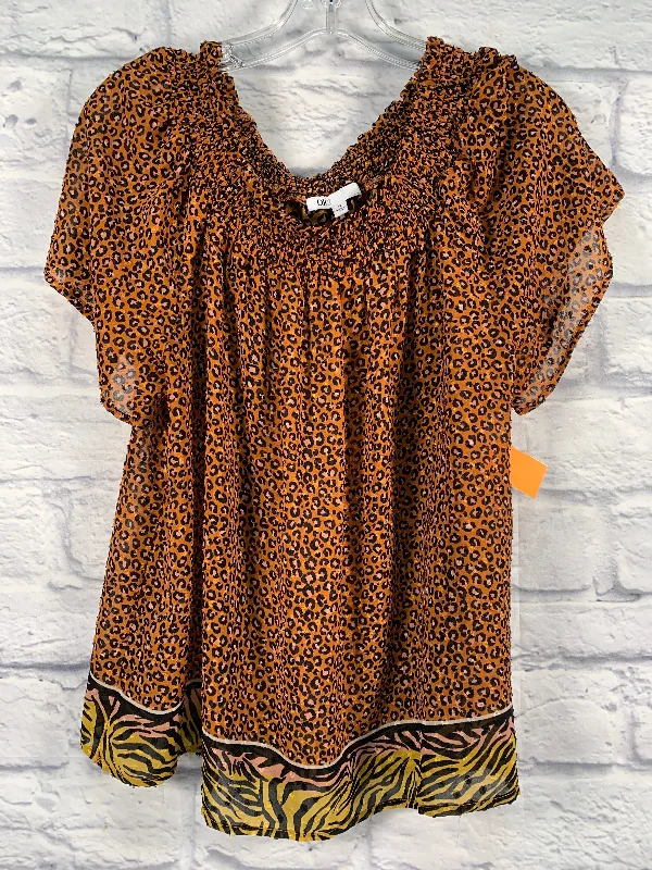 Ethnic Style Top Short Sleeve By Dr2  Size: Xl