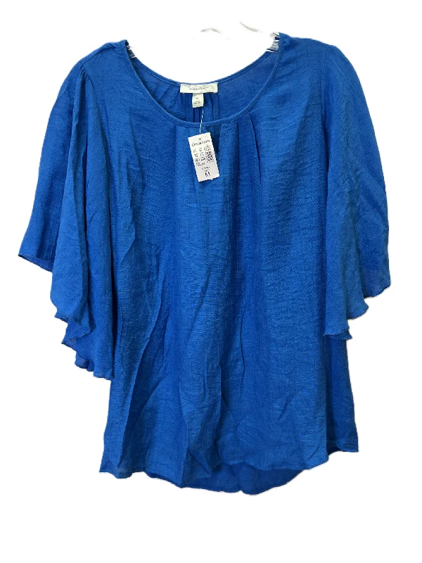 Thin Design Top Short Sleeve By Dressbarn  Size: M