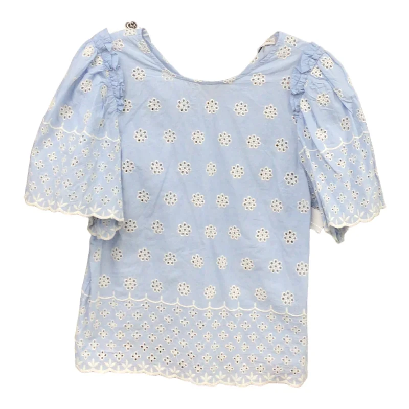Relaxed Tops Top Short Sleeve By English Factory  Size: L