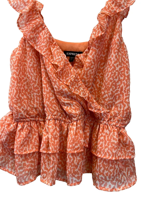 Trendy Looks Top Short Sleeve By Express  Size: S