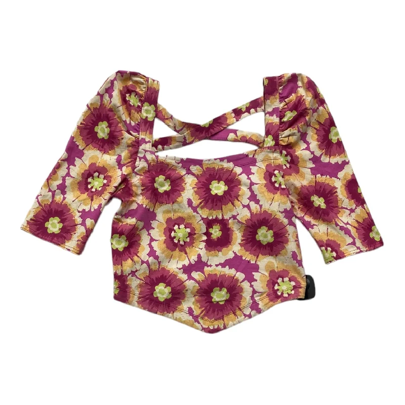 Comfy Chic Top Short Sleeve By Free People  Size: M