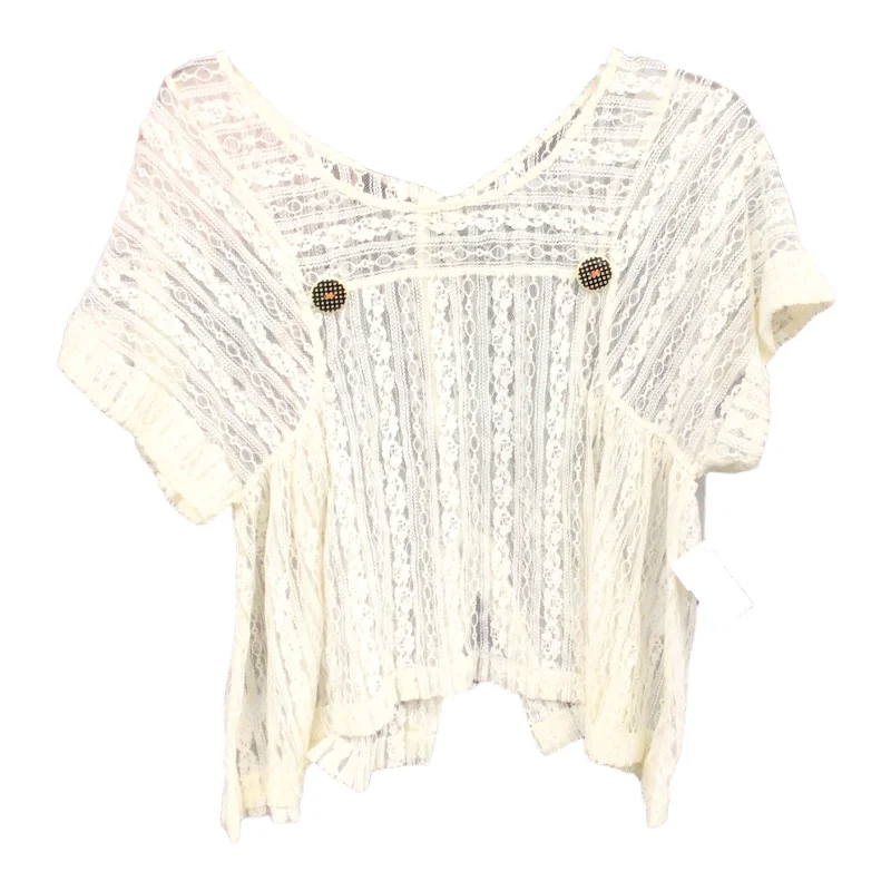 Elegant Dressing Top Short Sleeve By Free People  Size: Xs