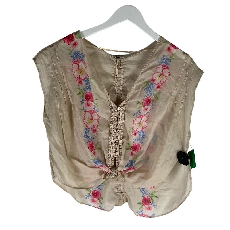 Casual Ease Top Short Sleeve By Free People  Size: Xs