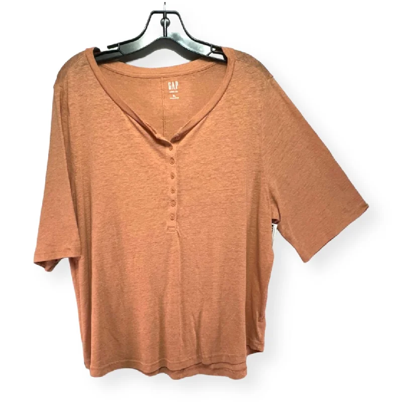 Casual Street Top Short Sleeve By Gap  Size: Xl