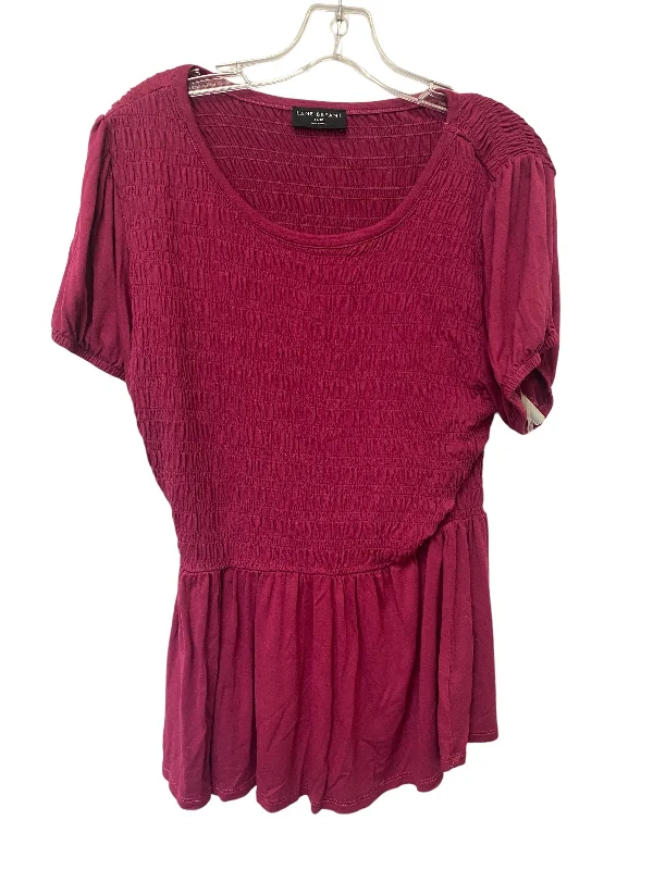 Trendy Wear Top Short Sleeve By Lane Bryant  Size: 10