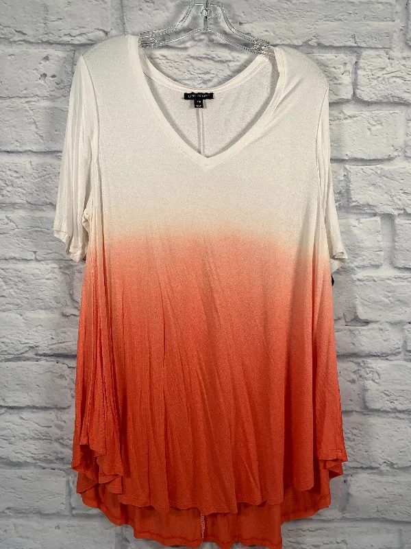 Classic Color Top Short Sleeve By Lane Bryant  Size: L