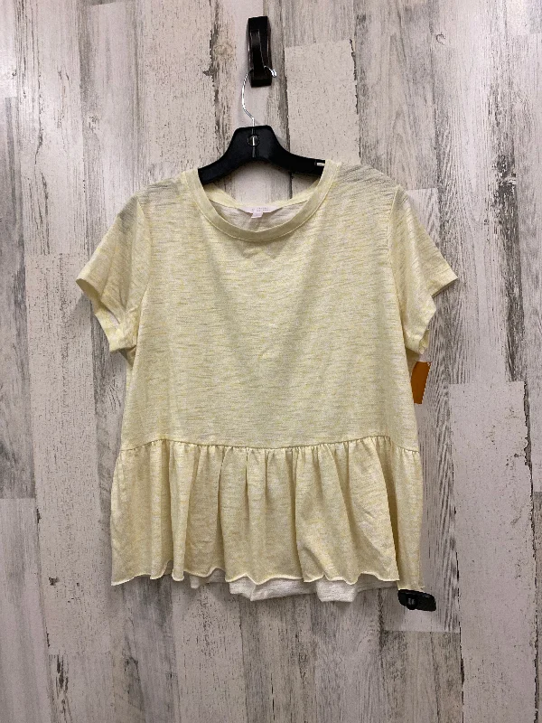 Classic Comfort Top Short Sleeve By Lc Lauren Conrad  Size: L