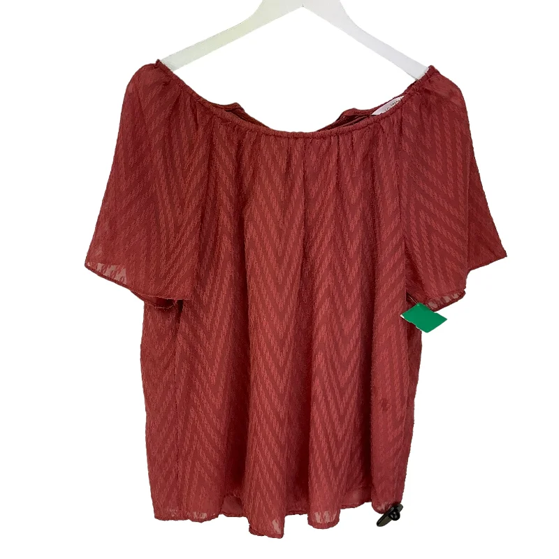 Luxury Fashion Top Short Sleeve By Lc Lauren Conrad  Size: L