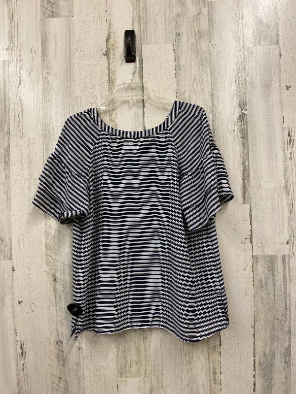 Simple Chic Top Short Sleeve By Loft  Size: M