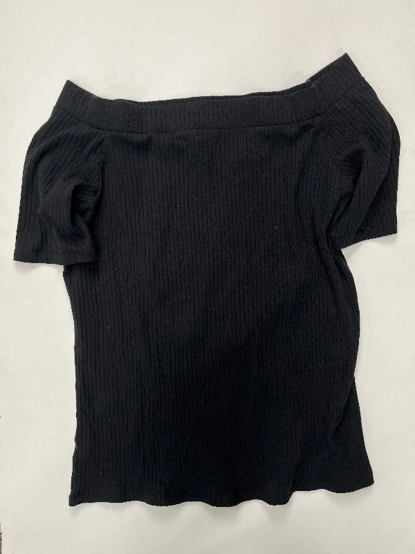 Trendy Comfort Wear Top Short Sleeve By Loft  Size: Xl