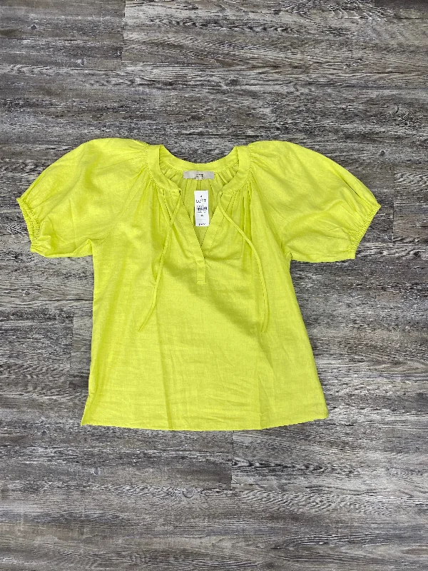 Effortless Style Top Short Sleeve By Loft  Size: Xs