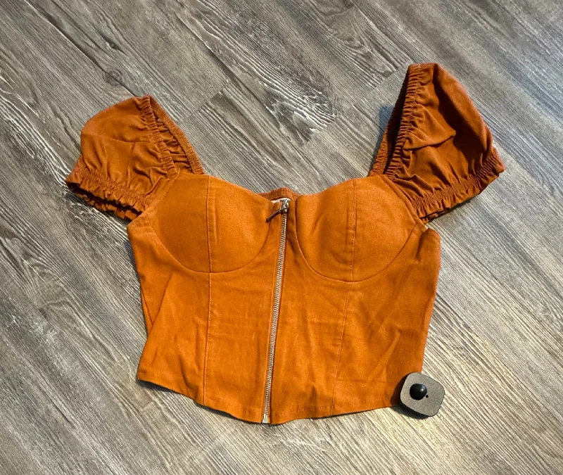 Playful Style Top Short Sleeve By Madden Nyc  Size: Xs