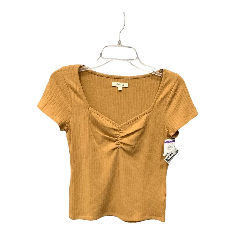 Fashion Must-have Top Short Sleeve By Madewell  Size: S