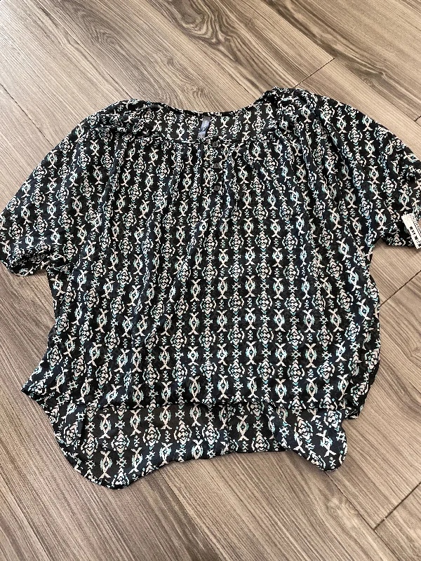 High Street Fashion Top Short Sleeve By Massini  Size: M