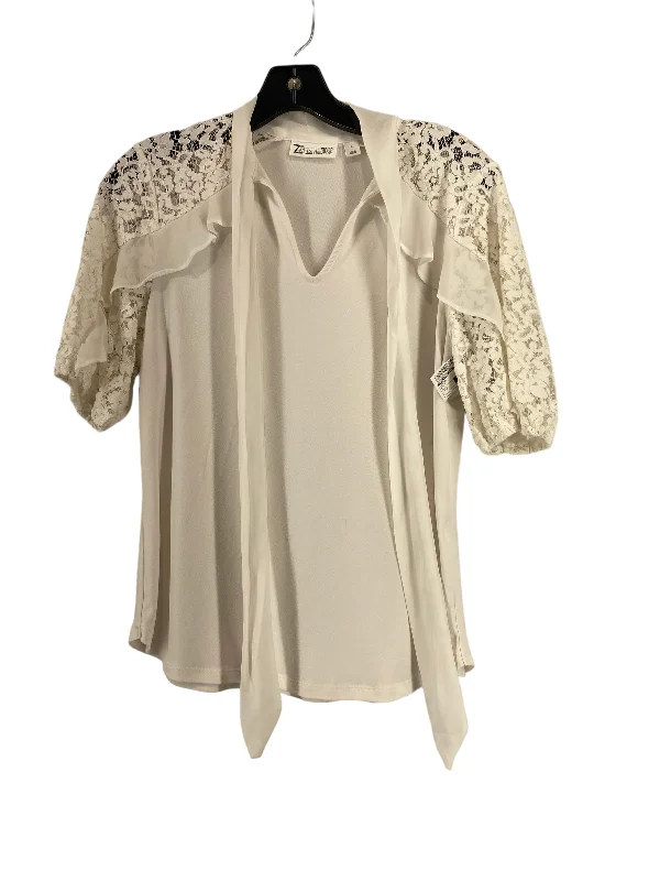 Urban Style Top Short Sleeve By New York And Co  Size: S