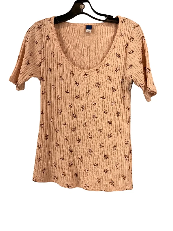 Practical Style Top Short Sleeve By Old Navy  Size: L