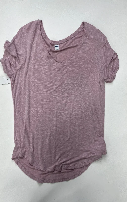 Party Wear Top Short Sleeve By Old Navy  Size: M