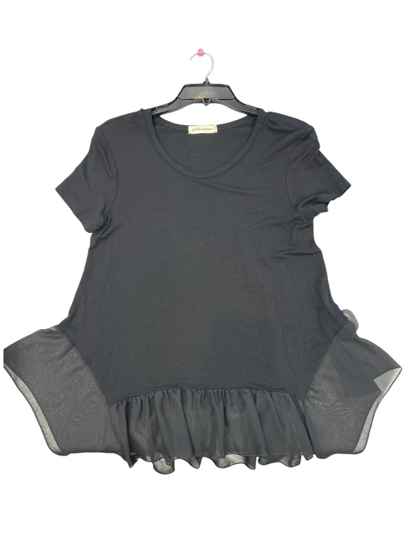 Comfort Fit Top Short Sleeve By Pebble And Stone  Size: S