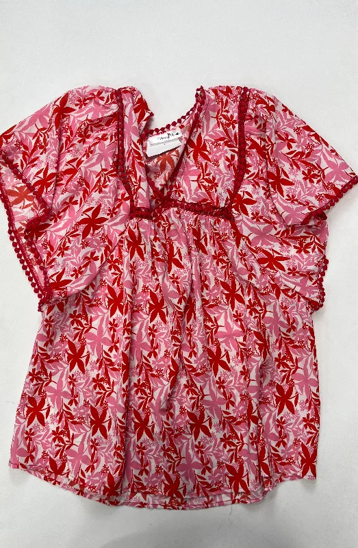 Exquisite Craftsmanship Top Short Sleeve By Perfectly Pricilla  Size: L
