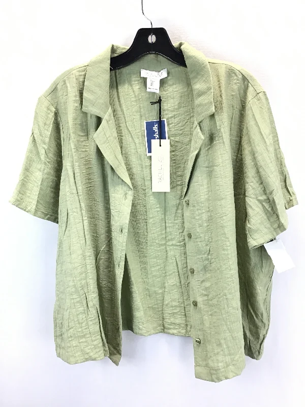 Simple Matching Top Short Sleeve By Rachel Zoe  Size: L