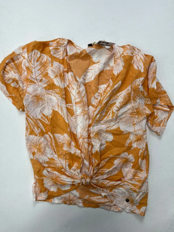 Trendy Dresses Top Short Sleeve By Roxy  Size: S