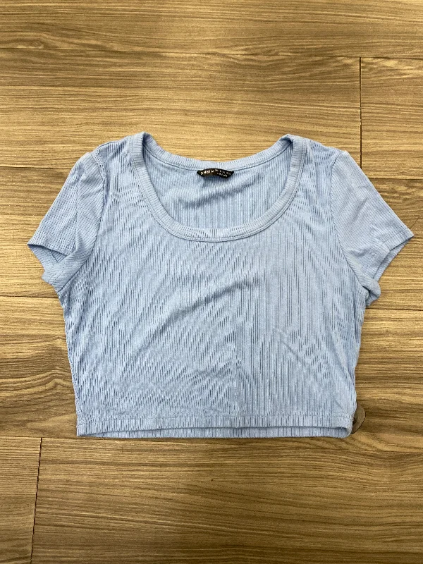 Romantic And Fresh Top Short Sleeve By Shein  Size: L