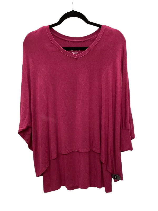 Casual And Versatile Top Short Sleeve By Soft Surroundings  Size: M