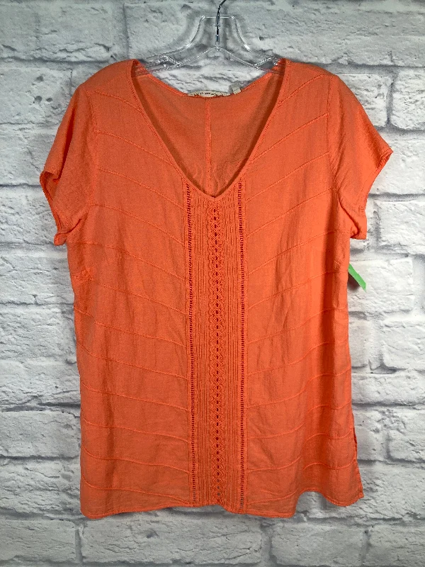 Effortless Looks Top Short Sleeve By Soft Surroundings  Size: S