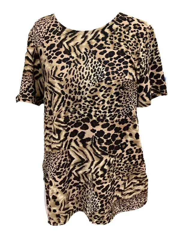 Easy Chic Top Short Sleeve By Susan Graver  Size: S