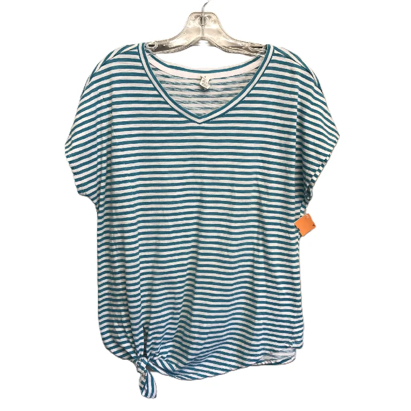 Casual Style Top Short Sleeve By Threehearts Size: L