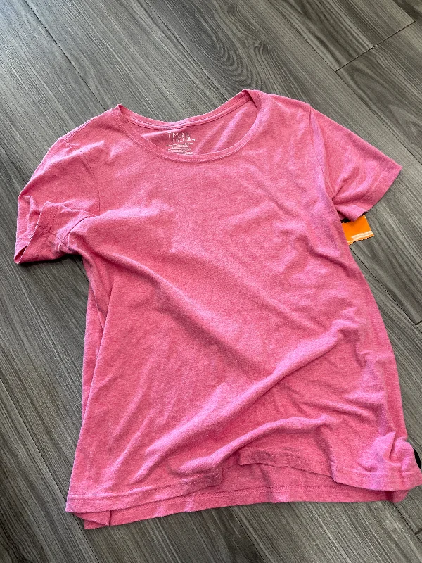 Goddess Style Top Short Sleeve By Time And Tru  Size: L