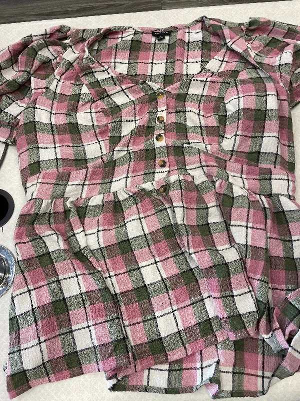 Cozy Look Top Short Sleeve By Torrid  Size: Xl
