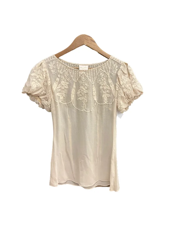 Retro Prints Top Short Sleeve By Tracy Reese  Size: S