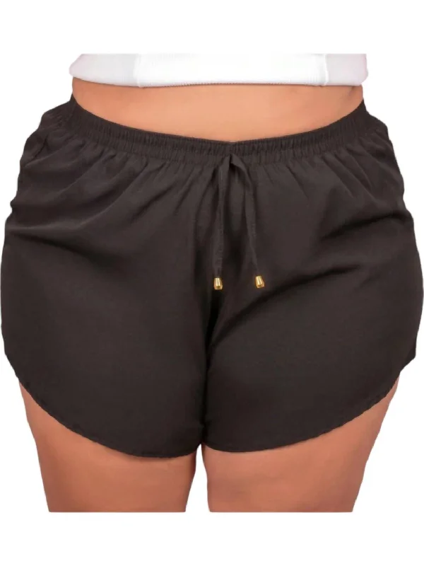 Elegant Style After Dark Everyday Shorts In Black