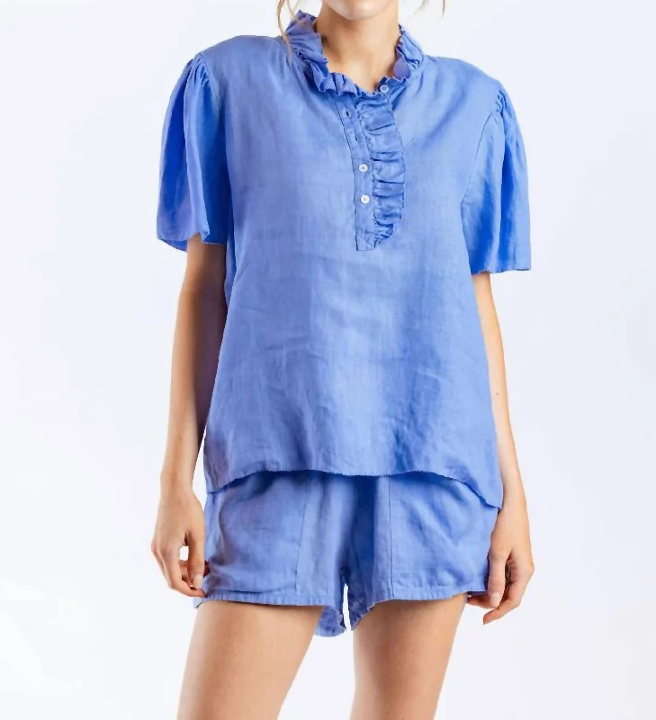 Luxe Comfort Billie Short In Hydrangea