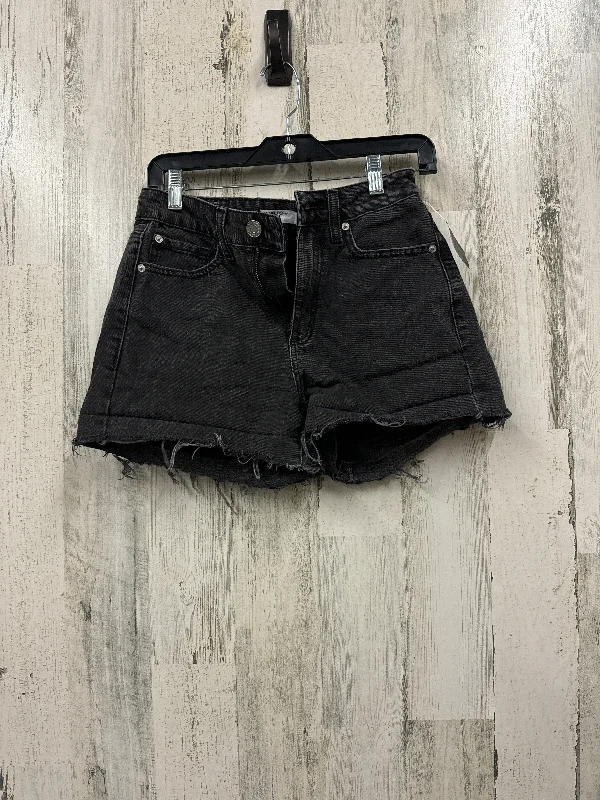 Basic Version Black Denim Shorts Garage, Size 0