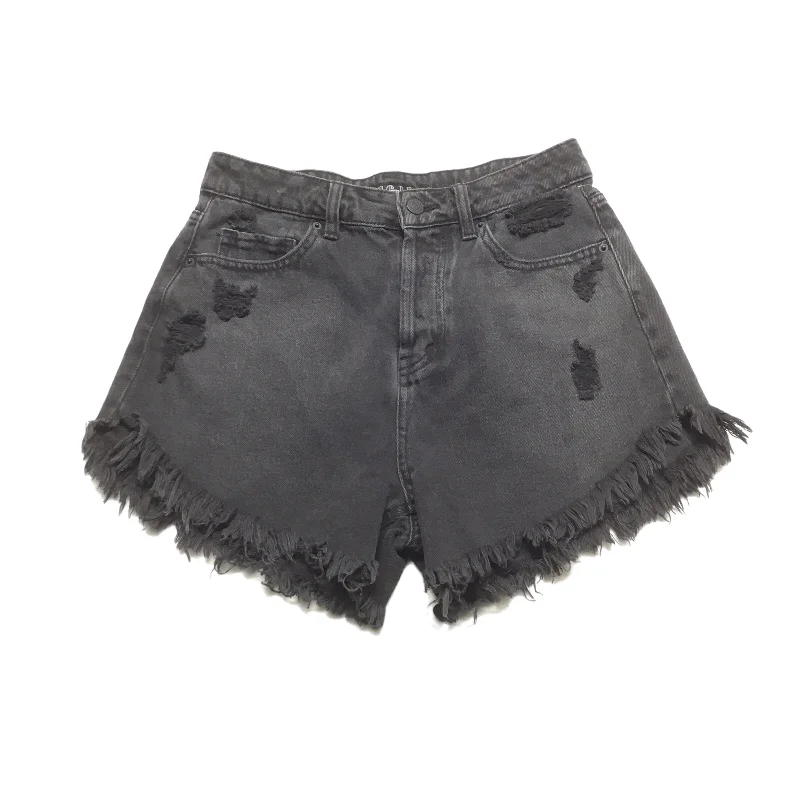 Versatile Comfort Wear Black Denim Shorts Wild Fable, Size 4