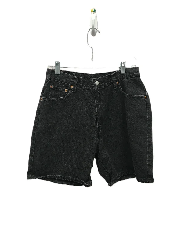 Knowledge And Elegance Black Shorts By Levis, Size: 12