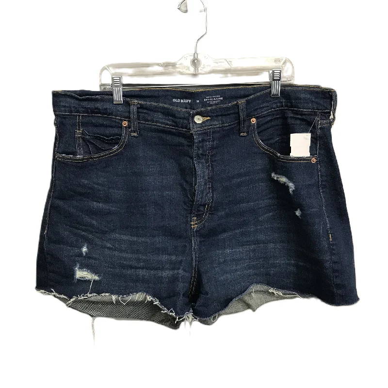 Fresh And Simple Blue Denim Shorts By Old Navy, Size: 18