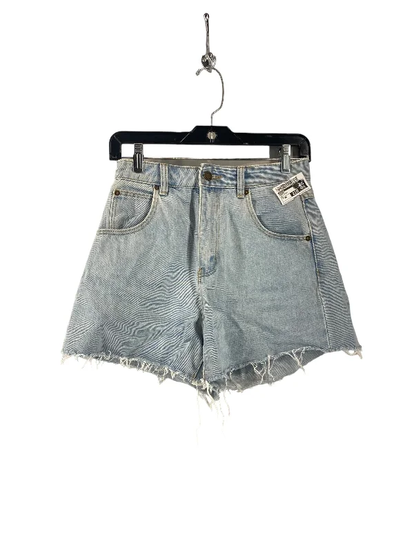 Trendy Comfort Blue Denim Shorts Rollas, Size 26