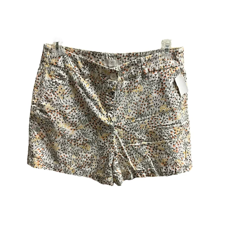 Body Design Floral Print Shorts Loft, Size 10