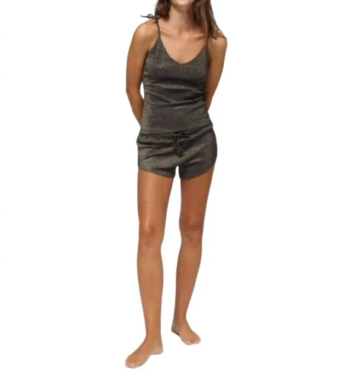 Relaxed Wear Gia Short In Night