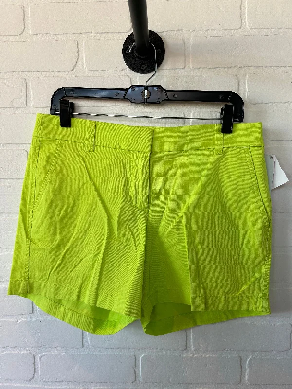Minimal Comfort Green Shorts J. Crew, Size 6