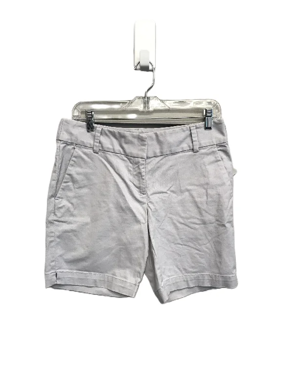 Knitted Design Grey Shorts By Loft, Size: 0