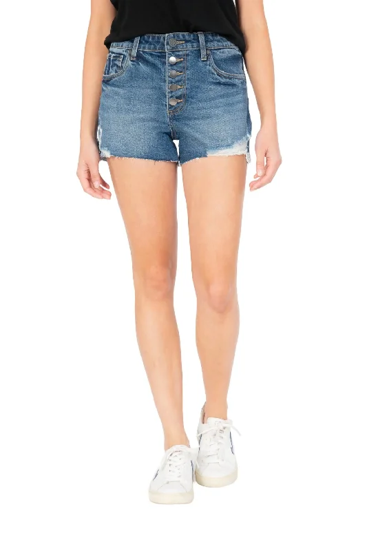 Carefree Jane High Rise Short In Sprinkle