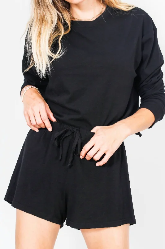 Artistic Temperament Joel Japanese Jersey Short In Black