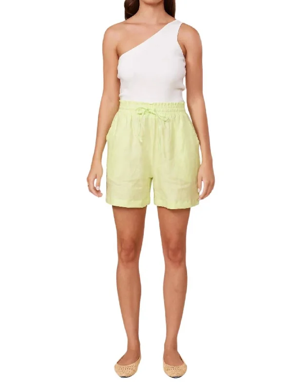 Versatile Outfits Kelia Short In Lime