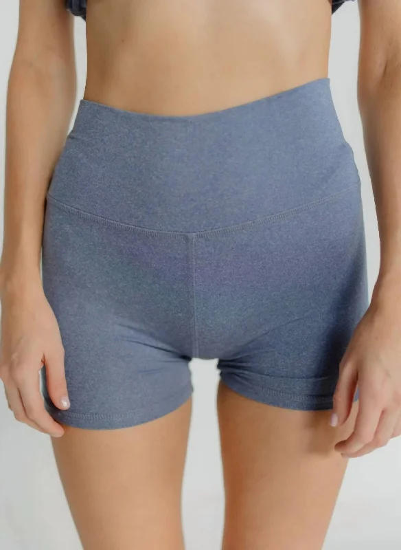 Relaxed Weekend Wear Marilyn Layering Shorts In Blue