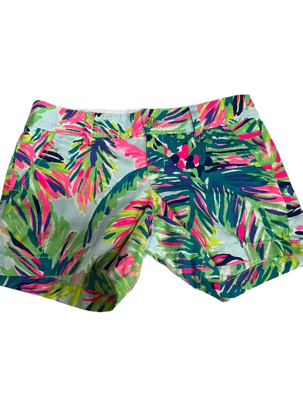Trendy Items Multi-colored Shorts Designer Lilly Pulitzer, Size 2